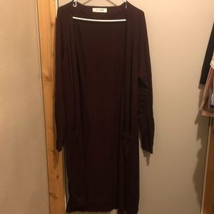 Rebecca: The Label Long cardigan